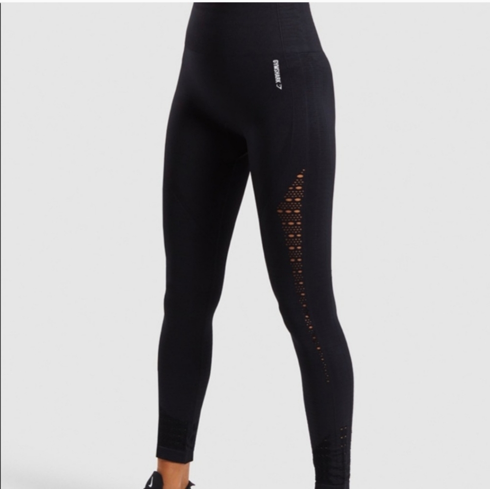Gymshark energy seamless legging Black Small
